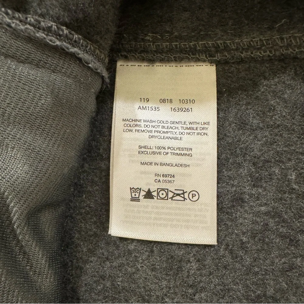 Columbia men’s grey fleece zip vest in size XXL - Picture 7 of 11